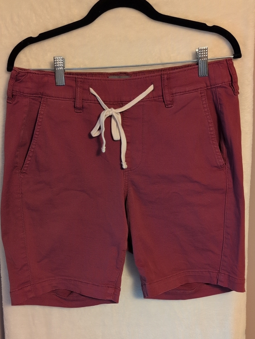 Torrid Pull-On Drawstring Bermuda Shorts - Brick Red- Size 00